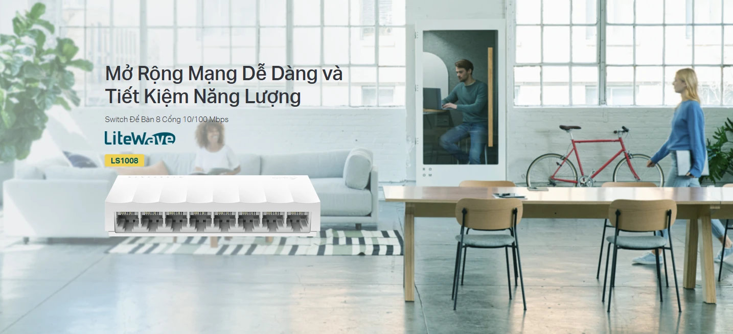 Công nghệ LiteWave trên TP-LINK LS1008