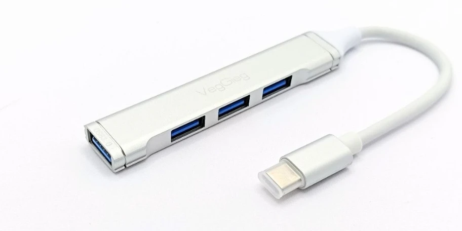 HUB USB VegGieg Type-C ra 4 Cổng USB 3.0 V-K303
