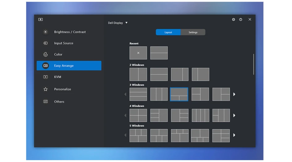 Quản lý hiệu quả với Dell Display Manager