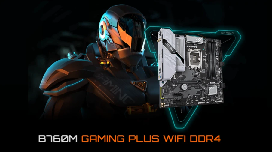 Mainboard Gigabyte B760M GAMING PLUS WIFI DDR4