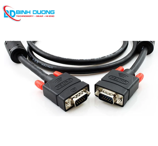 Cáp VGA 3m chính hãng UNITEK Y-C504A